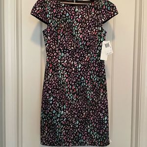 NWT - Electric Leopard Dress - French Connection - Size 8